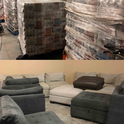 Goods Arranged Before Distribution