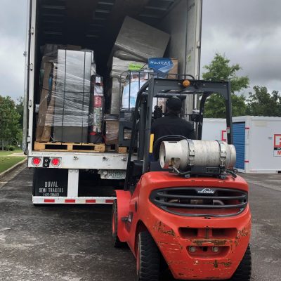 Truckload of Goods Received